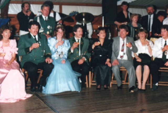 1987 Majestäten beim Königsball